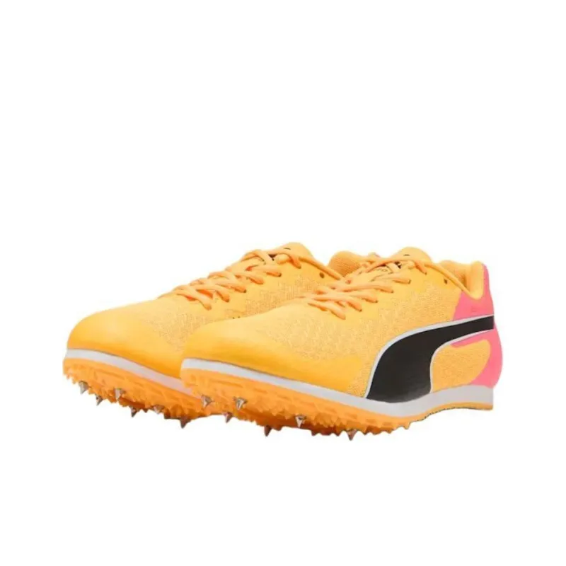 PUMA EvoSPEED Anti Slip Wear Resistant Low Top Kids' Running Shoes Yellow Teenagers-3