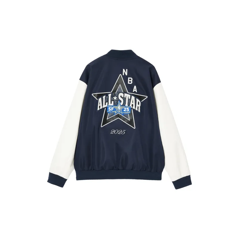 JACK JONES· JACK & JONES NBA Co brand Spring Summer Jackets & Coats Men's Navy Blue-1
