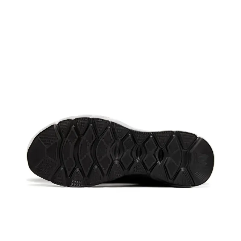 361° Cushioning Wear-Resistant Low-Top Running Shoes Men's Obsidian Charcoal Gray-3