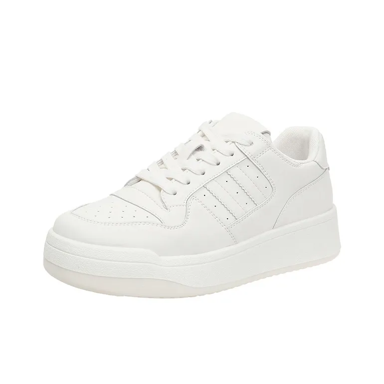 Nrillo Low Top Skateboard Shoes Women's White-0