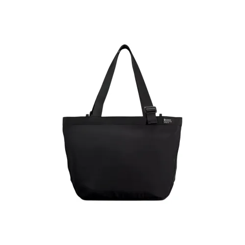 Lululemon Water-Resistant Fabric Tote Bag Shopping Bag Handbag Unisex Black