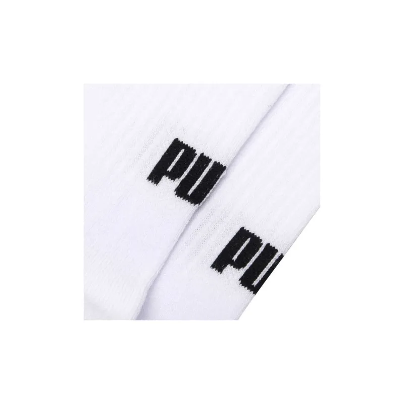 PUMA Mid Calf Socks Unisex Combo Set 3 Pack White-4