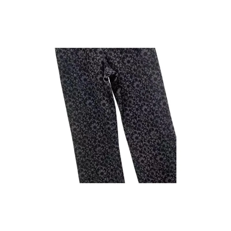 CHANEL FW24 Jeans Women's Black Gray Color-4