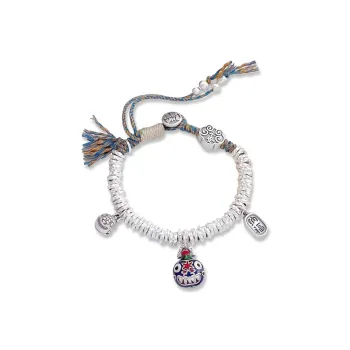 Seven Seven Silver Jewelry Sterling Silver S999 Bangles Unisex