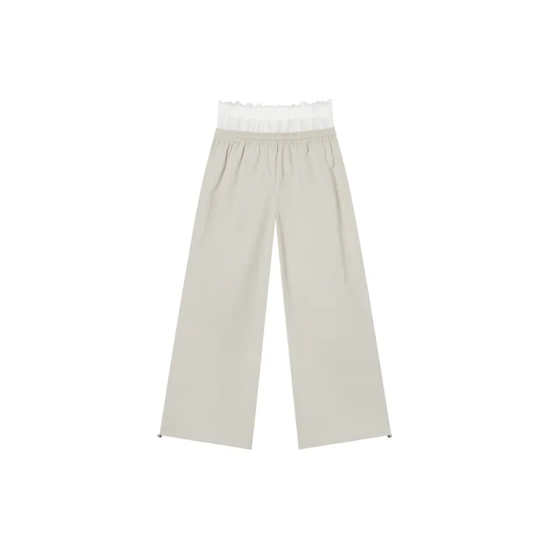I'M ONE Cargo Pants Women's Light Khaki-1