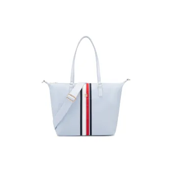 Tommy Hilfiger Nylon Shoulder Bag Tubas Women's Navy Blue/Light Blue