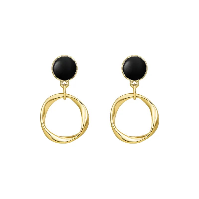 JAY 925 Silver Needles Earrings Women's-0