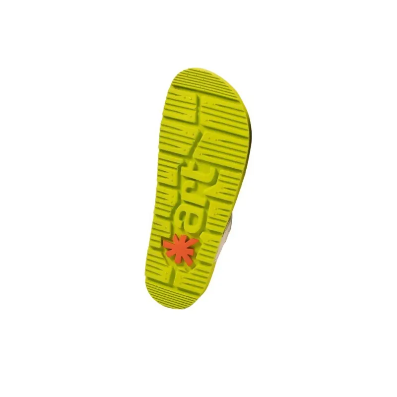 Art BURDEOS Strap Sandals Women's Beige Yellow-4