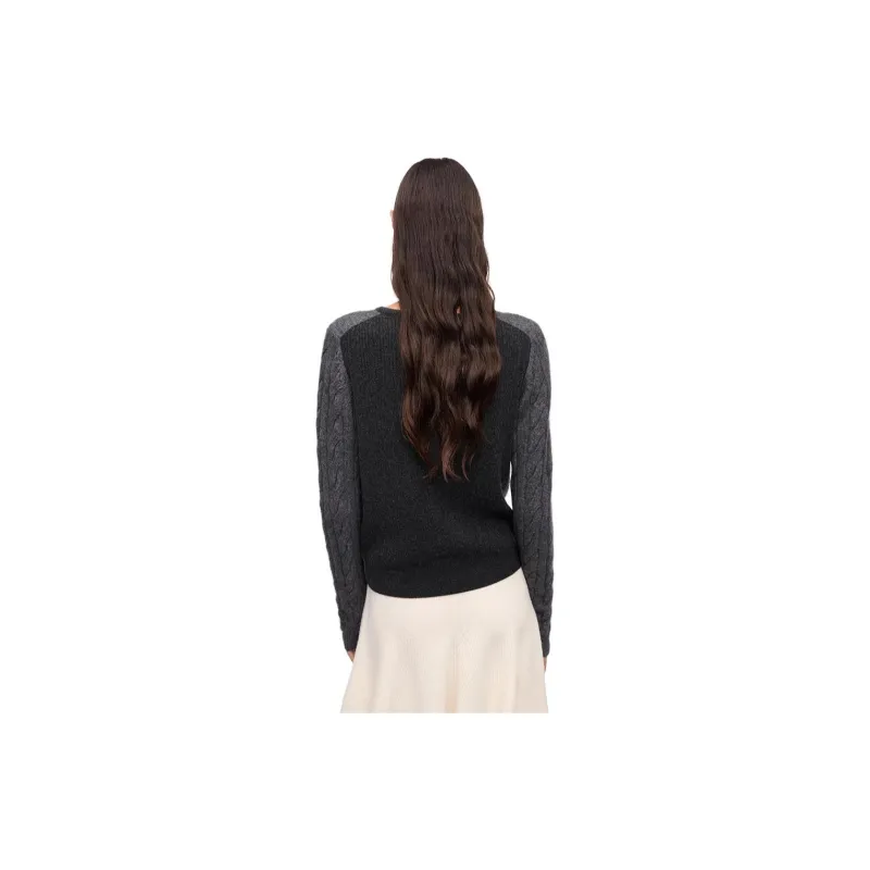 GANNI FW24 Sweater Women's Phantom Black-3