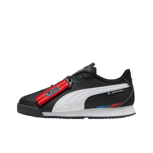 BMW M Motorsport x PUMA BMW M Motorsport Anti-Slip Wear-Resistant Low-Top Casual Shoes Men's Black White