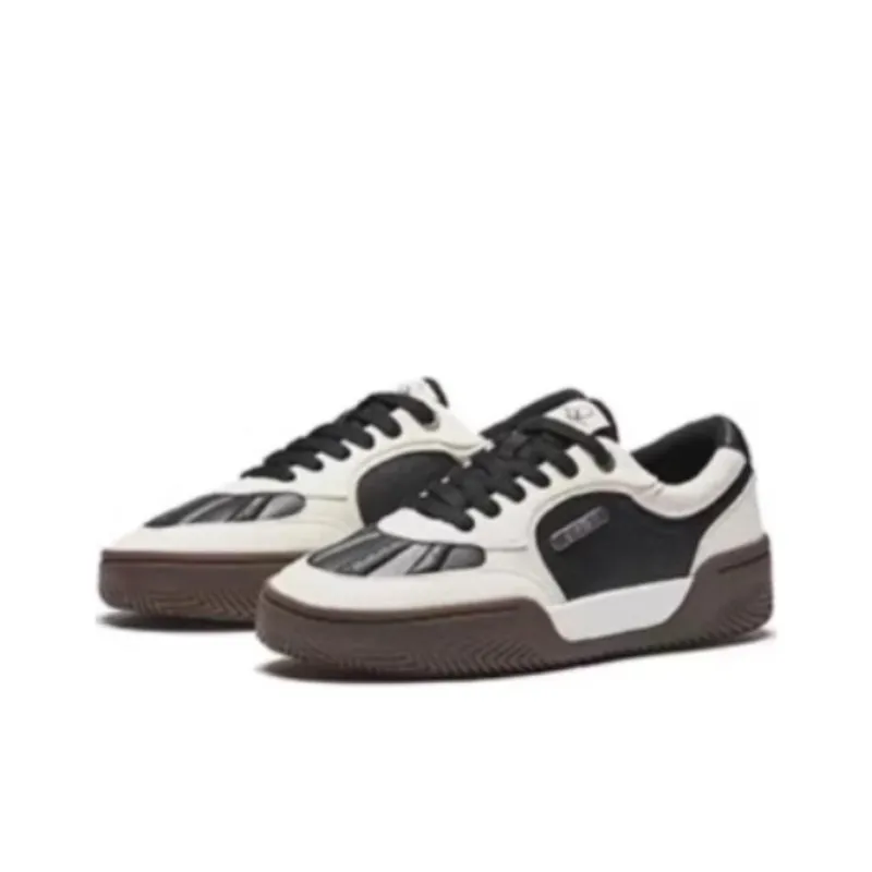 Anta Owen Hélà TRIBE Slip Resistant, Abrasion Resistant, Lightweight Low Top Casual Shoes Men's Beige Black-1
