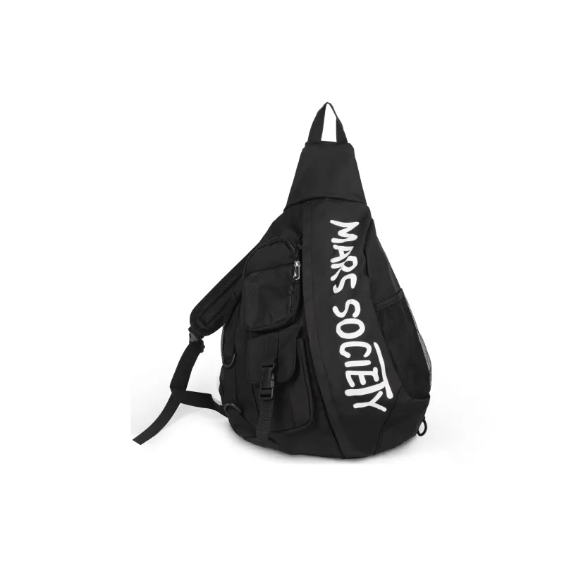 TAKI Nylon Fashion Casual Large Capacity Student Shoulder Bag Crossbody Bag Unisex Black/Blue/White-1