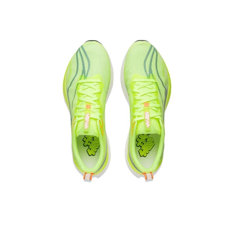 LiNing Red Hare 8PRO Slip Resistant Cushioning Rebound Low Top Casual Running Shoes Men's Neon Yellow Green-3