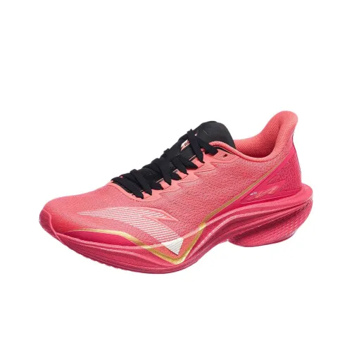 Anta Horsepower 5.0 Anti Slip Wear Resistant Low Top Nitrogen Technology Training Running Shoes Men's Pink