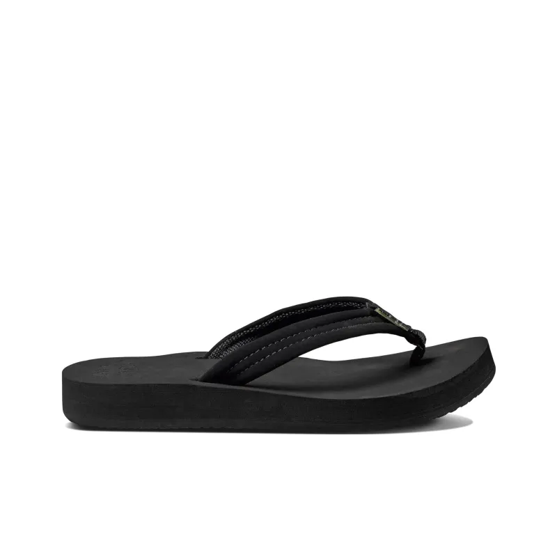 REEF Abrasion-Resistant Slip-Resistant Flip Flops Women's Black-1