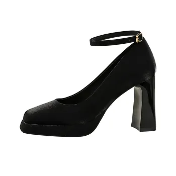 QITUMAUL Mary Jane Shoes 9cm Women's