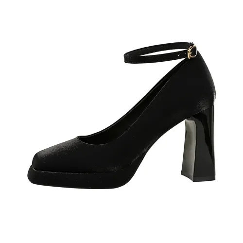 QITUMAUL Mary Jane Shoes 9cm Women's