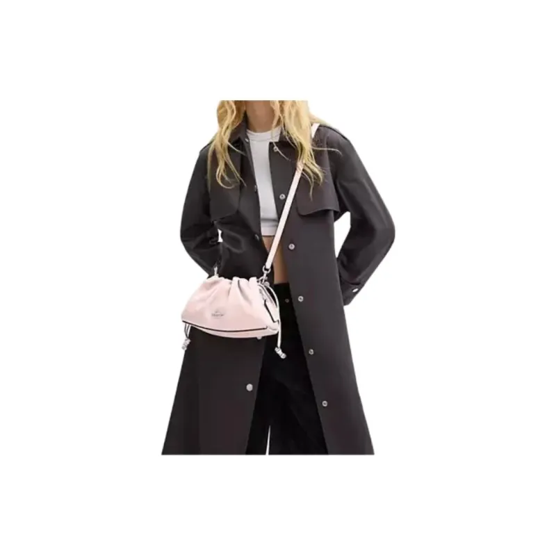 COACH Faye Leather Shoulder Bag Medium Size Women's Pink-4