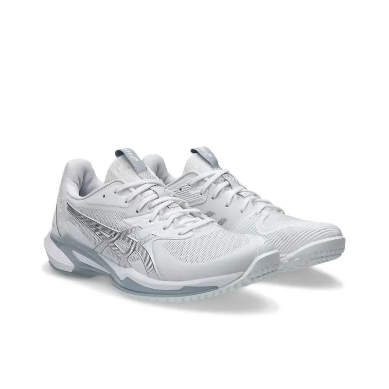 Asics Solution Speed Ff 3 Oc White Pure Silver Women's-2