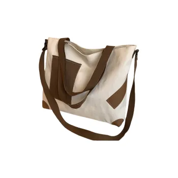 Xmithie Canvas Bag Crossbody Bag Regular Unisex White/Khaki/Black/Green