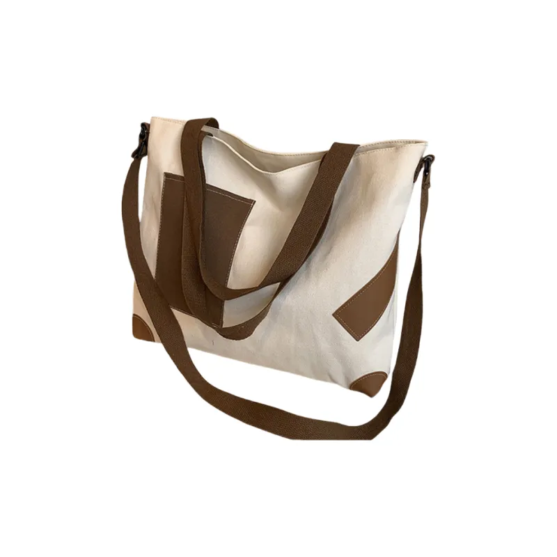 Xmithie Canvas Bag Crossbody Bag Regular Unisex White/Khaki/Black/Green-0
