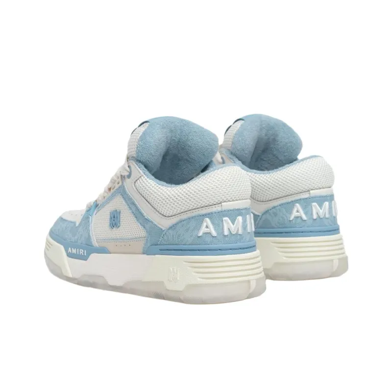 AMIRI MA 1 Ocean Sky Quad Monogram Print Women's-3