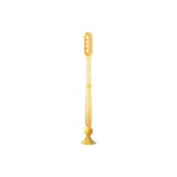Long Handle Toothbrush Single (Pineapple Yellow)