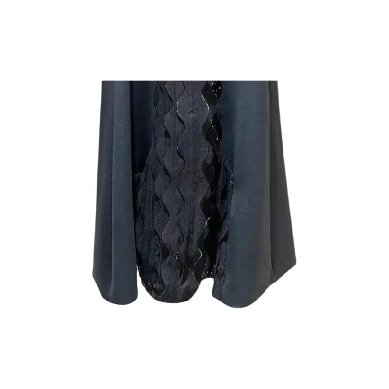 CHANEL SS25 Sleeveless Dress Women's Black-4