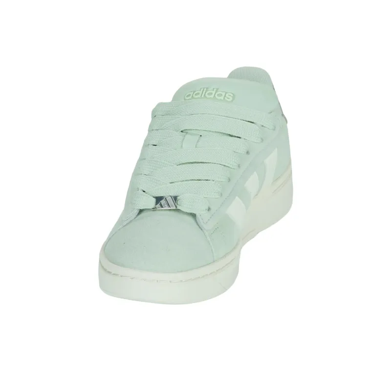 Adidas Grand Court Alpha 00s Linen Green Off White Silver Metallic Women's-3