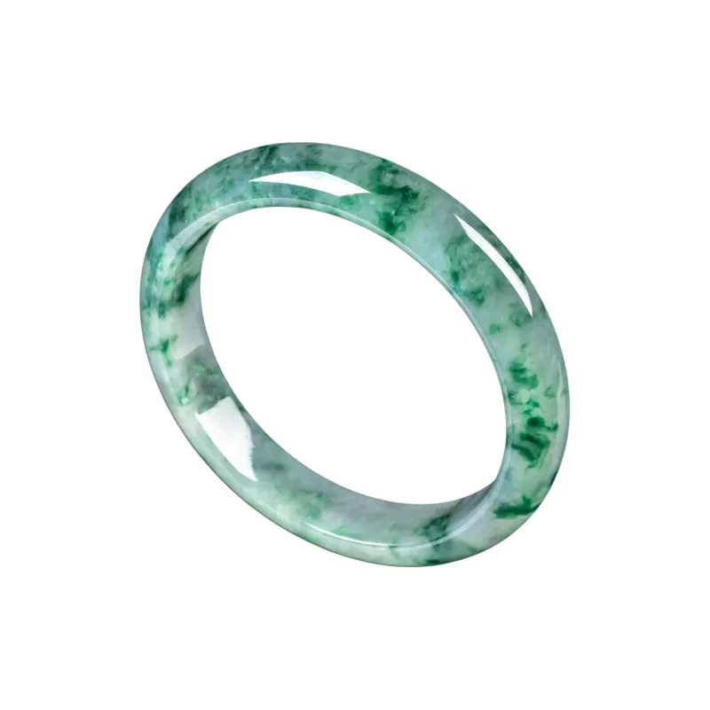 PUPAN Ice Glutinous Jadeite Bangles Women's-0