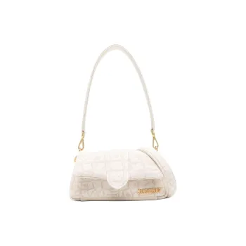 Jacquemus Cotton Shoulder Bag Women's Light Beige