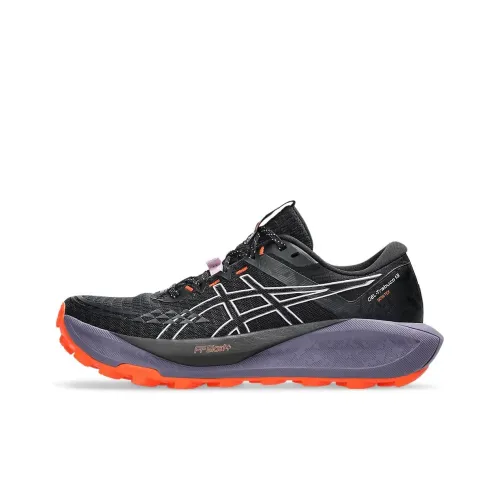 Asics GEL TRABUCO 13 Cushioning Low Top Running Shoes Women's Black