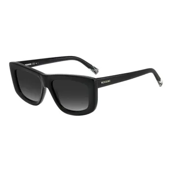 MISSONI Acetate Plastic Square Sunglasses Women's Black