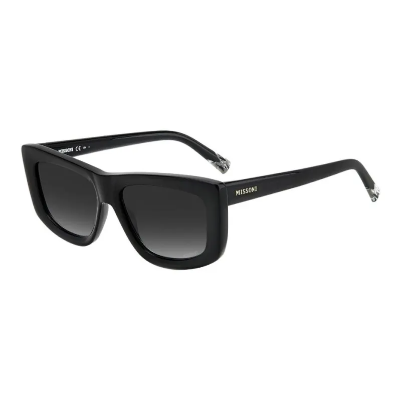 MISSONI Acetate Plastic Square Sunglasses Women's Black-0