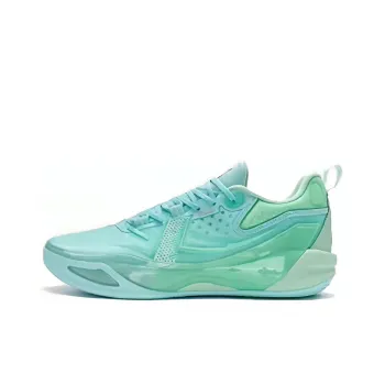 XTEP Spirit Strike Durable Breathable Low Top Basketball Shoes Men's Blue Teal
