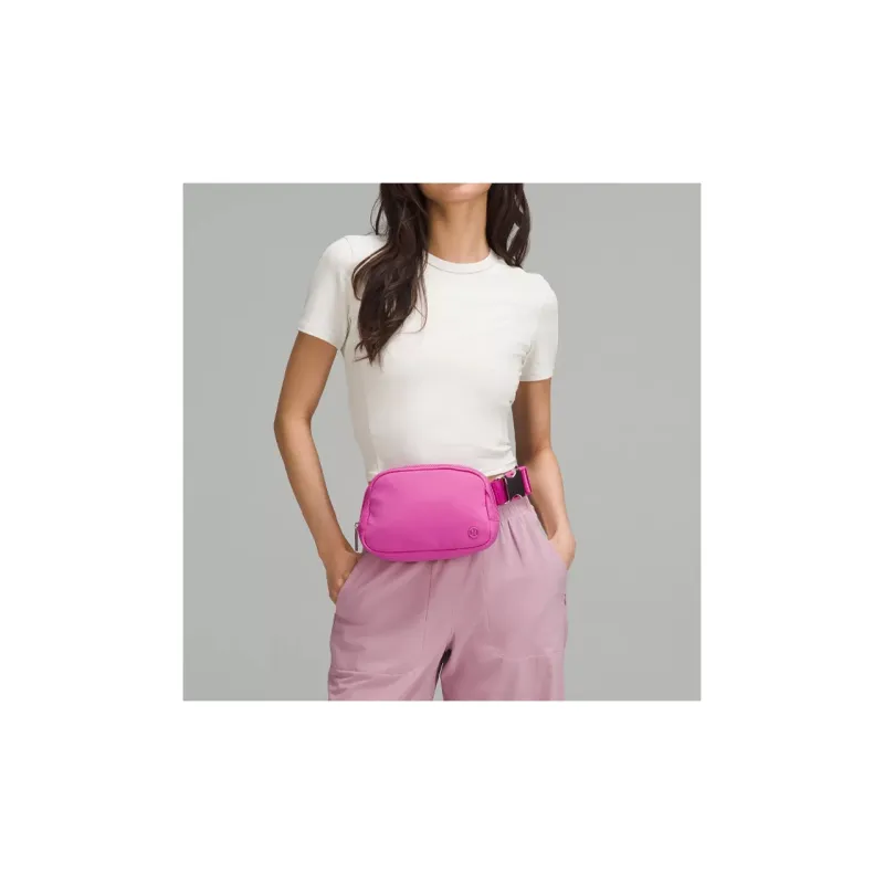 Lululemon Nylon Crossbody Bag Sling Bag Women's Pink-4