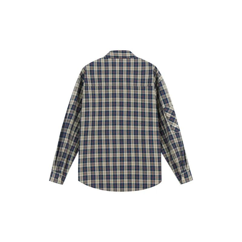 WAITINGWAVE Shirt Unisex Navy Blue-1
