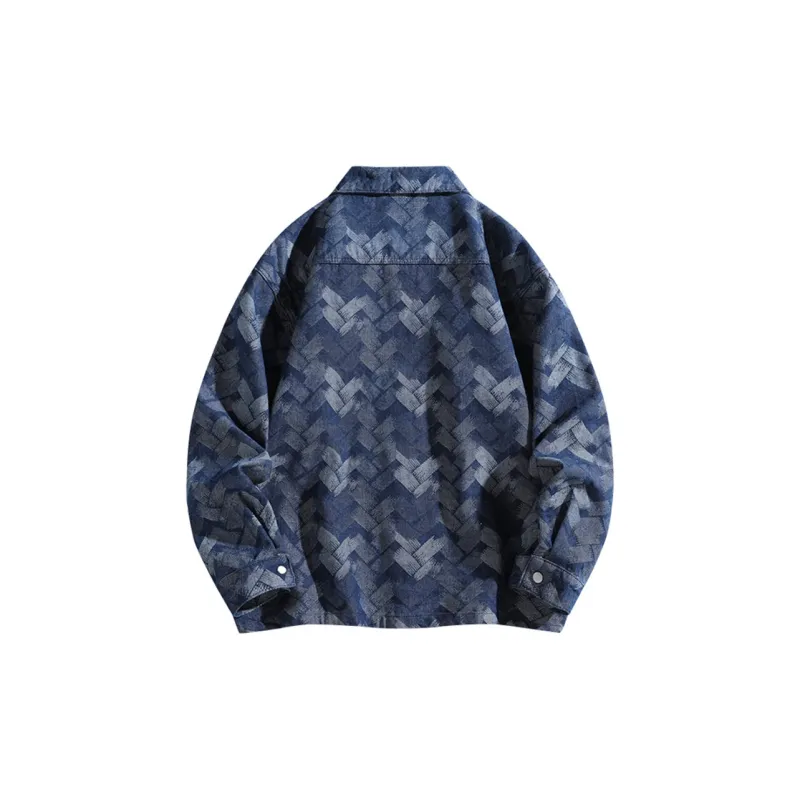 Jeep Leisure Collection Denim Jacket Unisex Blue-2