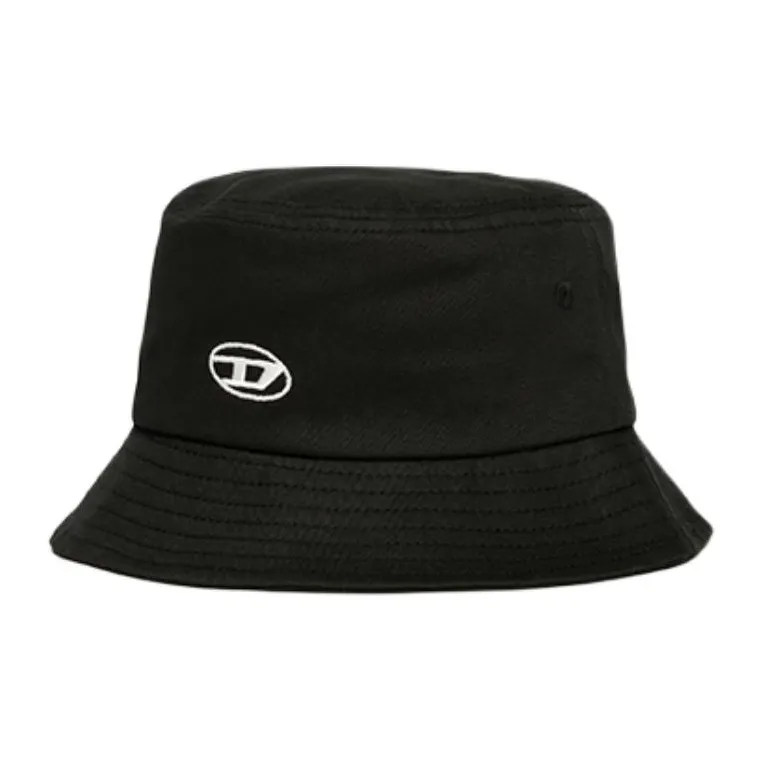 DIESEL Oval D Logo Embroidered Bucket Hat-0