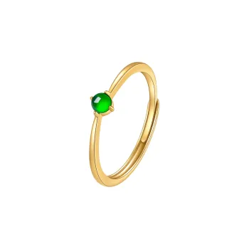 Princess Cui Ice Type Jadeite Rings Unisex