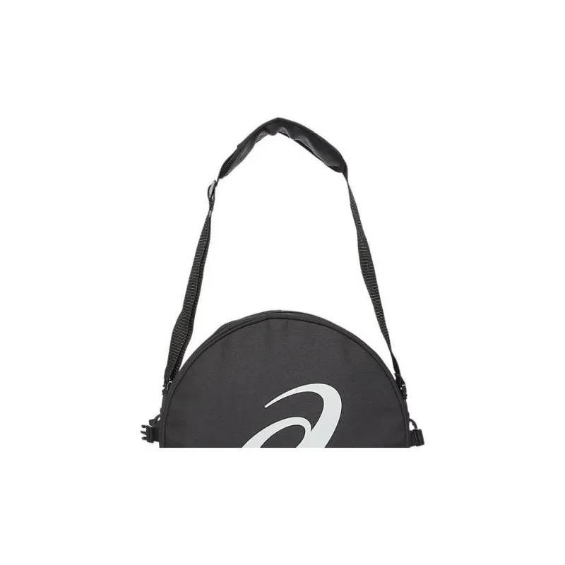 Asics Polyester Crossbody Bag Shoulder Bag Men's Black-3