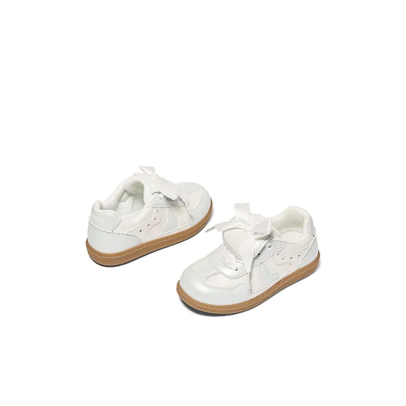 Snoffy Anti-Slip Wear-Resistant Low-Top Kids' Skateboarding Shoes Clearwater Blue/White Kids'-4