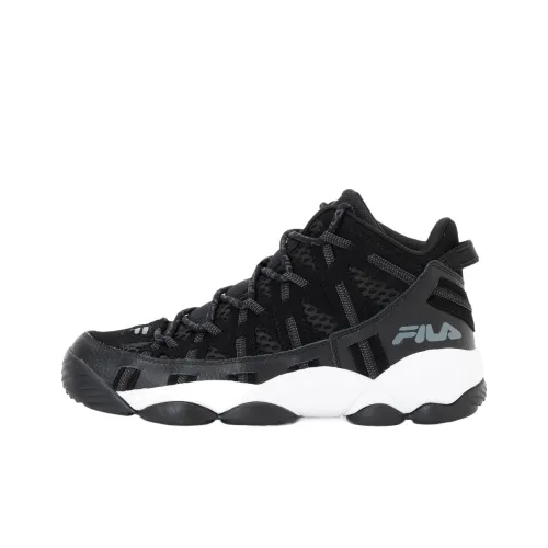 FILA Stackhouse Spaghetti Wear-Resistant Low-Top Casual Shoes Men's Black