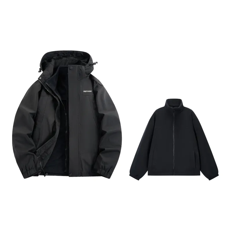 Kepu Keep Warm From The Wind Windbreaker Jacket Unisex-10