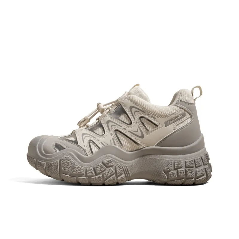 KODI Anti-Slip And Wear-Resistant Height Increasing Low-Top Chunky Sneakers Women's-5