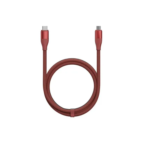 MI 6A Dual Type C High Speed Woven Cable 1 Meter Dual Type C Compatible With Xiaomi Apple Huawei Cell Phones Cables