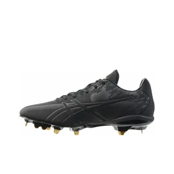 Asics Goldstage Low Top Upper Height Abrasion Resistant Slip Resistant Functionality Baseball Shoes Men's Black
