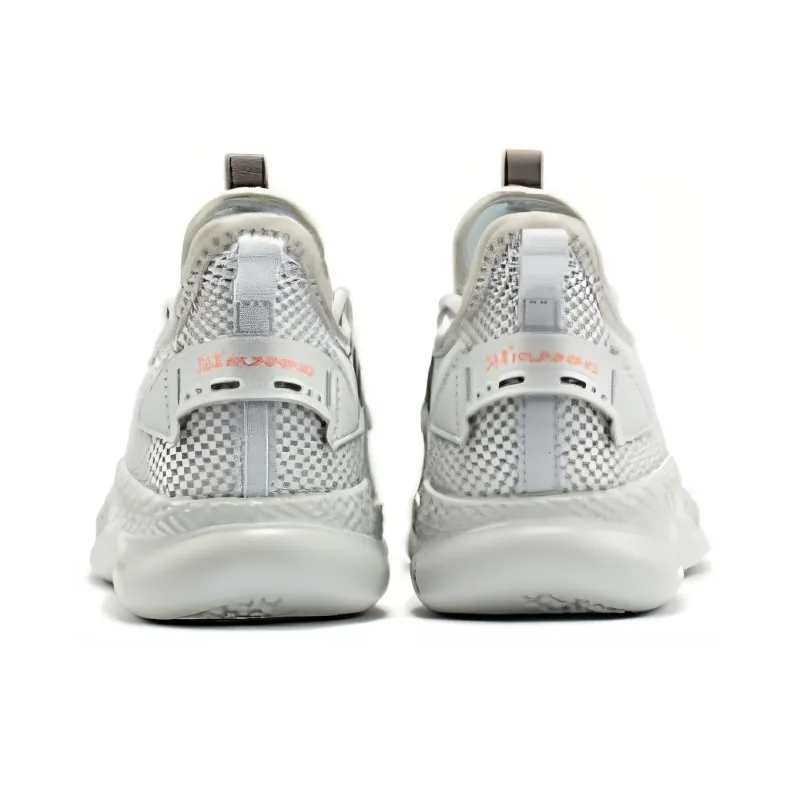 361° Anti-Slip And Wear-Resistant Lightweight Low-Top Running Shoes Women's Gray-2
