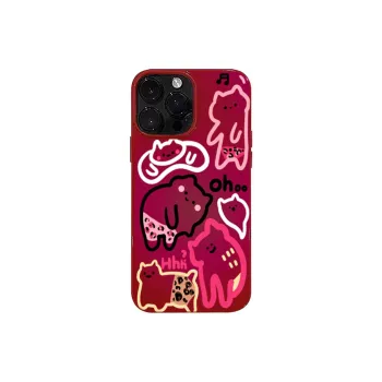 XIANGRIKE TPU Material Cut Out Cat Phone Case Compatible With IPhone 15/14 Plus/13/12/11/15 Pro Max/XS/XR/XS Max/8 Plus