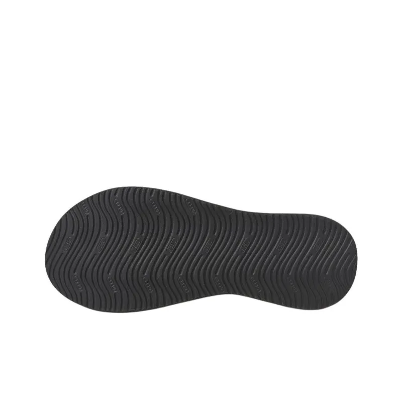 REEF Slip-Resistant Flip Flops Men's Gray Black-4